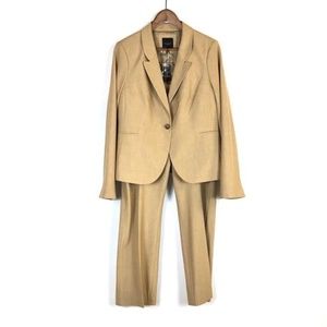 The Limited Women's Tan Blazer & Pants Suit